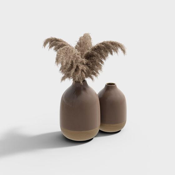 Ornamenti Ceramici Fiori Secchi Moderni