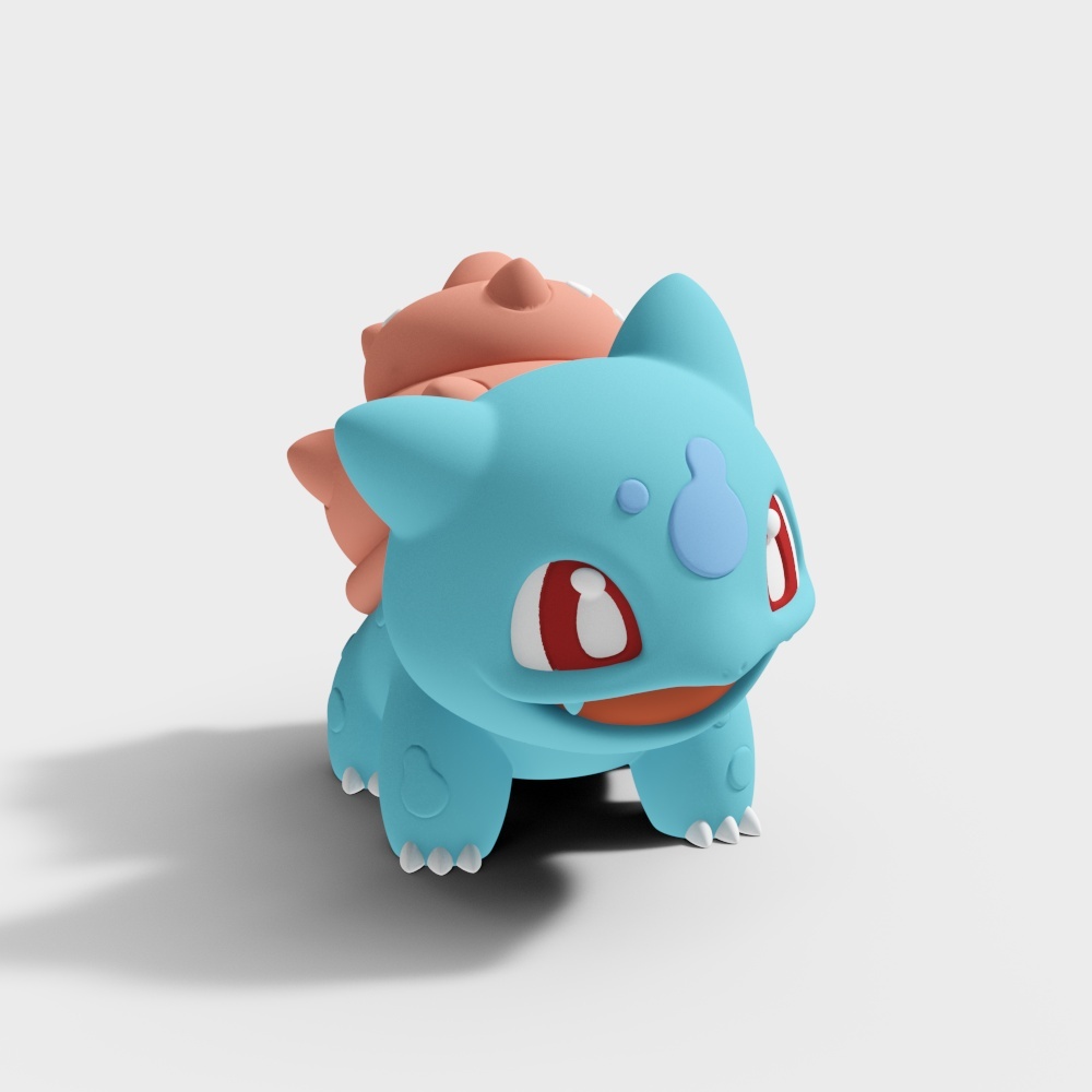 Charming Low-Poly Dinosaur 3D model