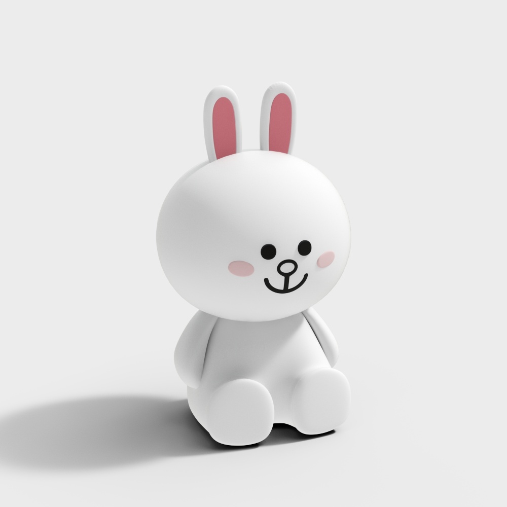 Adorable Binky 3D model for Creative Projects