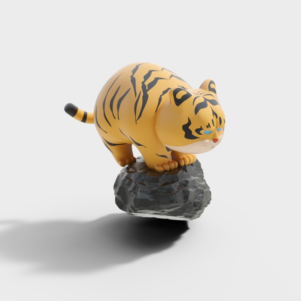 Tiger sculpture