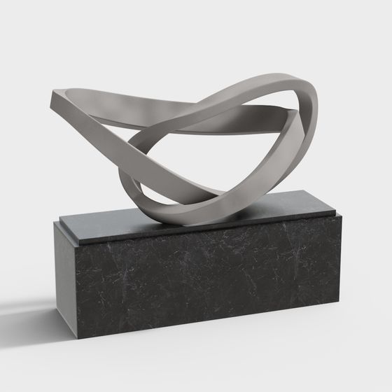 Flowing Interwoven 3D model