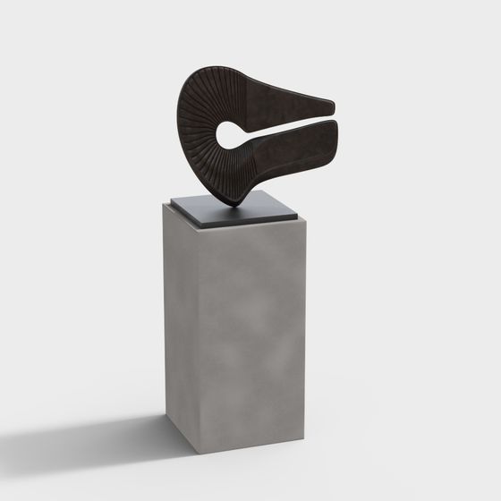 Stunning Abstract Sculpture 3D Model
