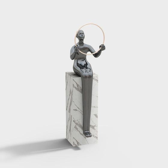 Balance Ring 3D model