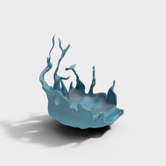 Splashing Water 3D model