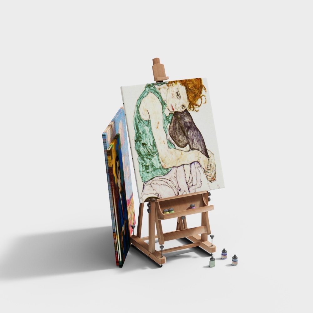 Artist Studio 3D model for Creative Projects