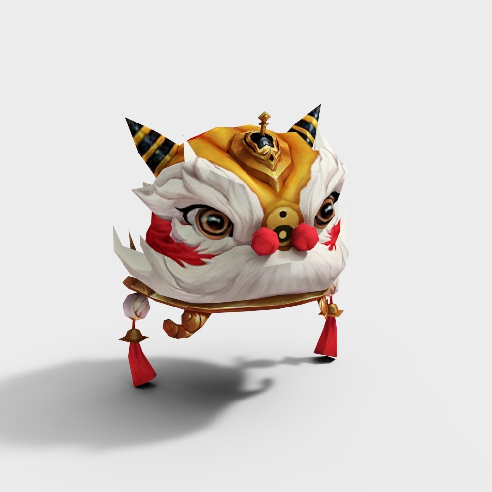 Coiffe de danse du lion