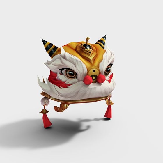 Coiffe de danse du lion