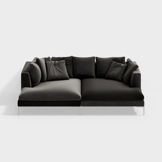 Urban Comfort Sofa 3D model