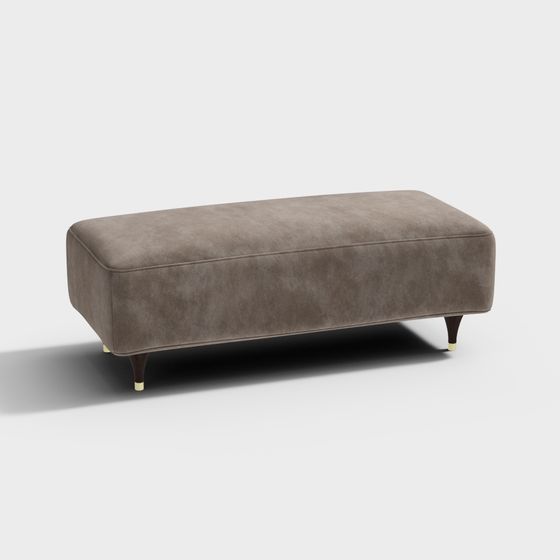 Minimalist Sofa Stool 3D model