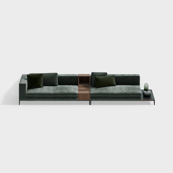 Urban Comfort Sofa 3D model
