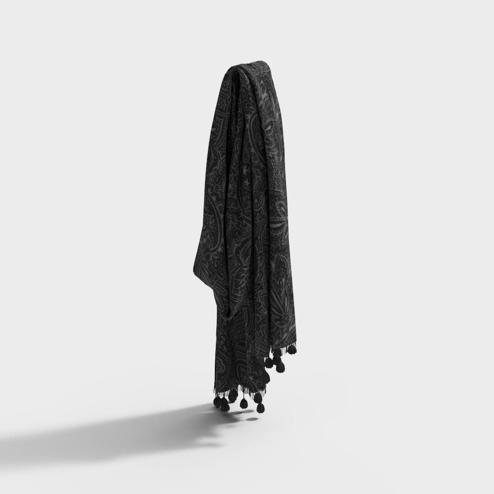 Sciarpa grigia moderna