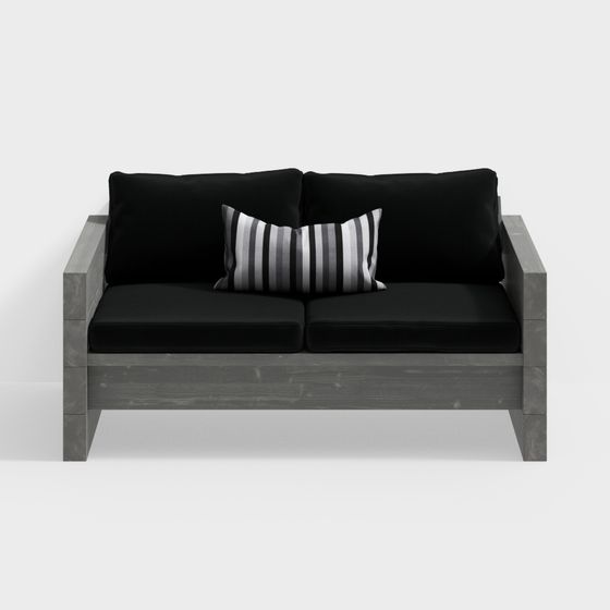 Urban Comfort Sofa 3D model