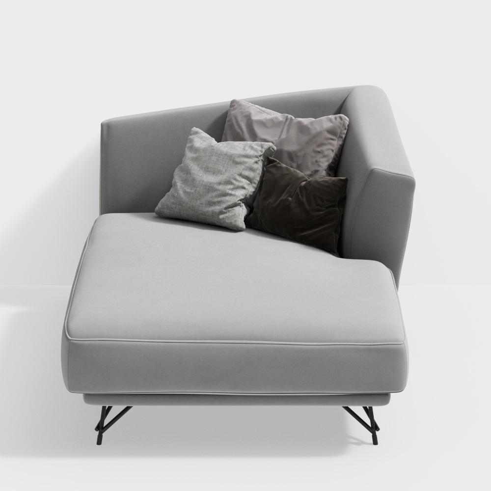 Leather sofa（sofa）grey