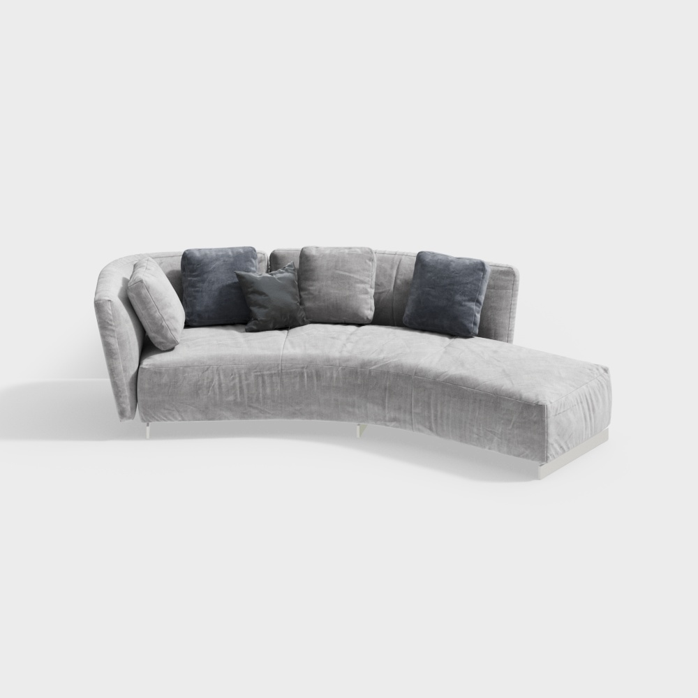 Leather sofa（sofa）grey