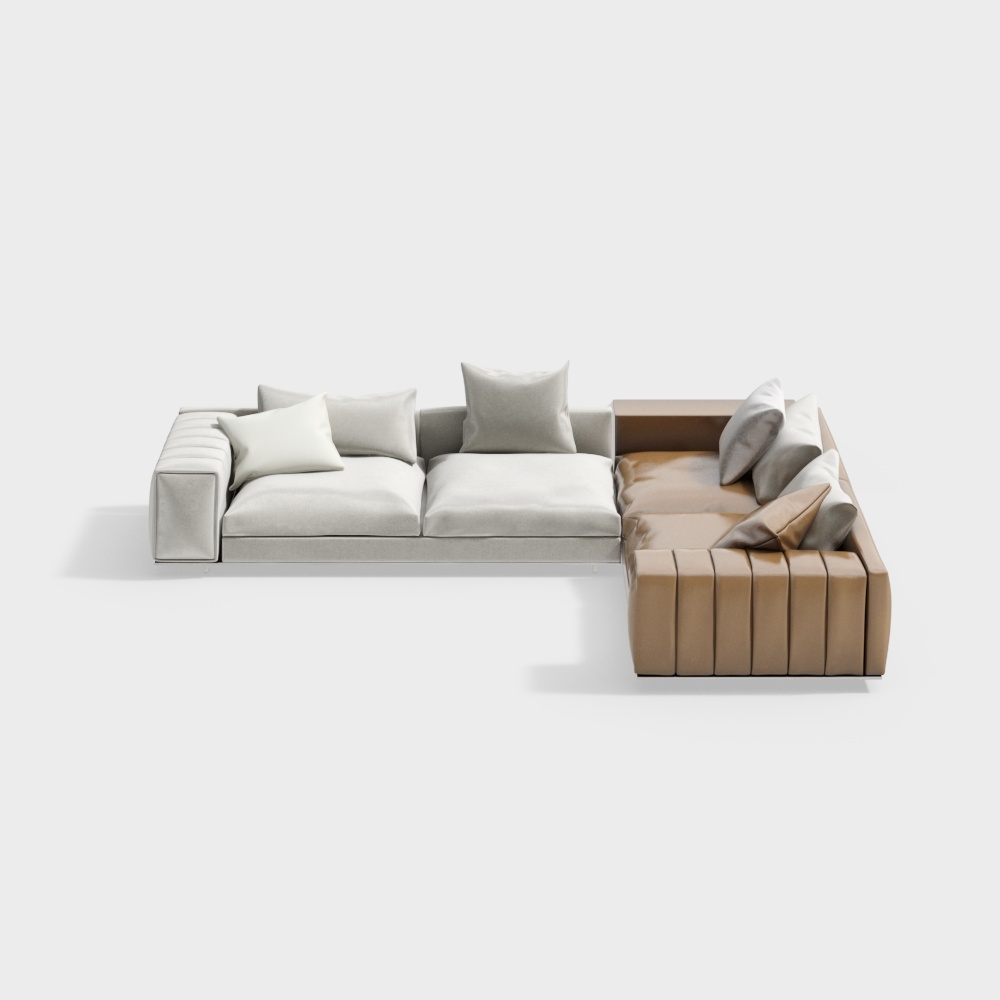 Leather sofa（sofa）brown