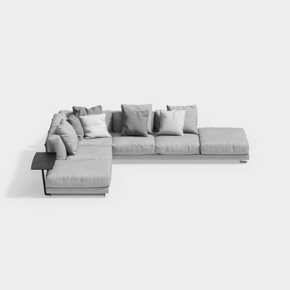 Leather sofa（sofa）grey