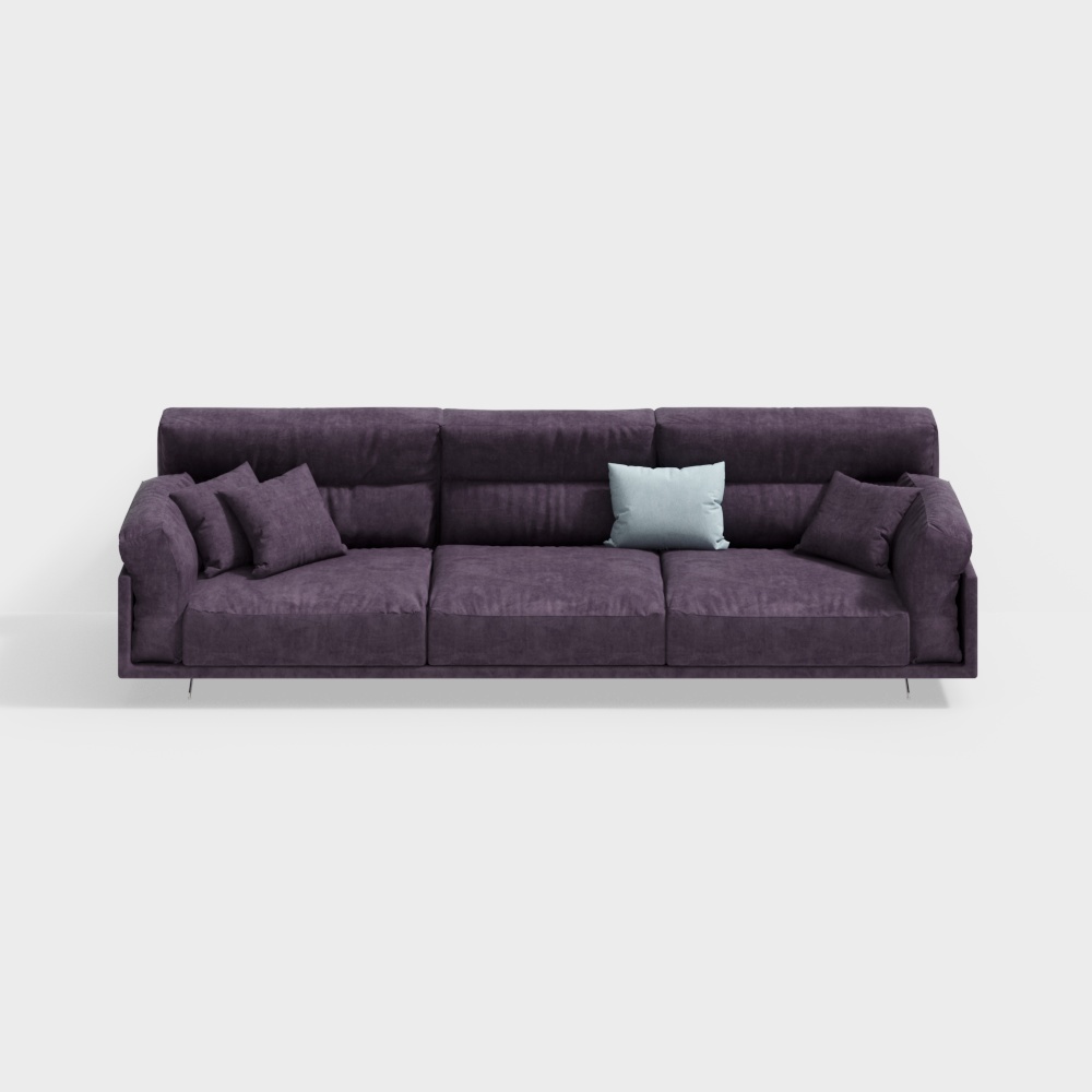 Leather sofa（sofa）purple