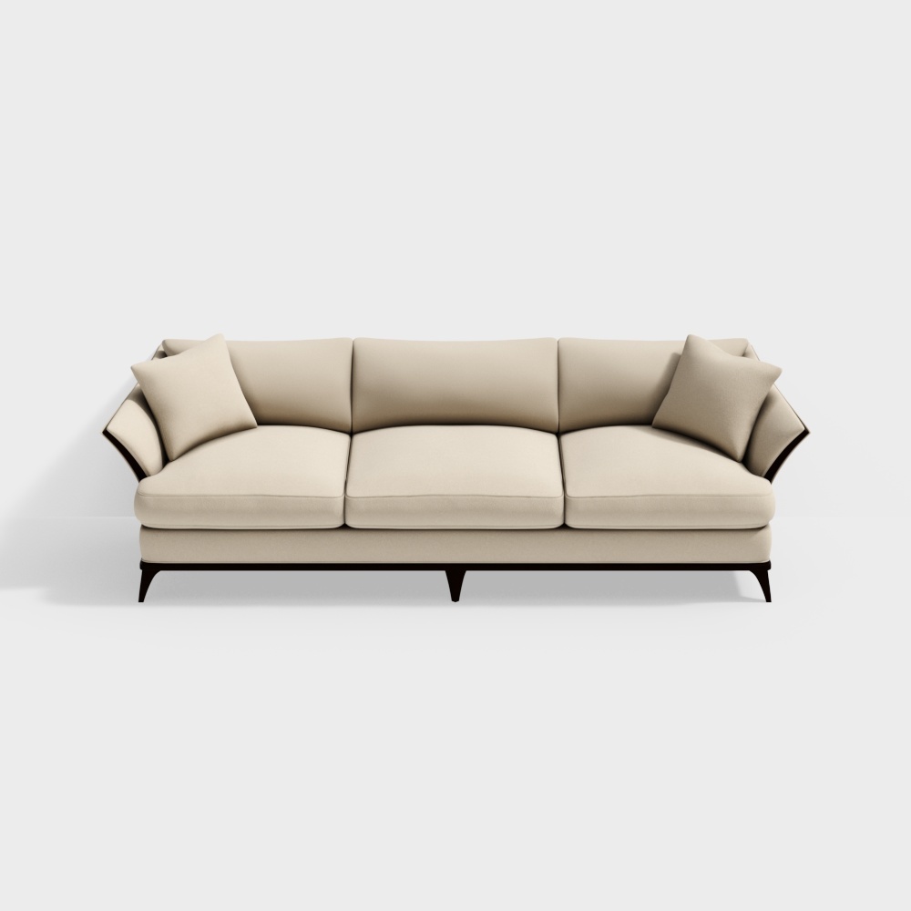 Leather sofa（sofa）nude