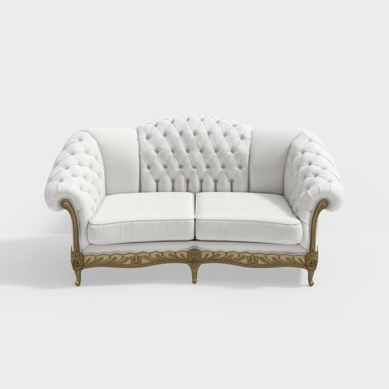 Royal Elegance Sofa 3D model