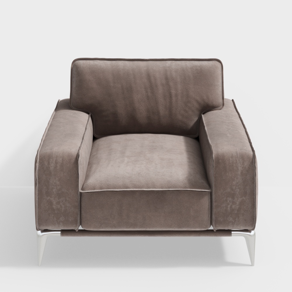 Leather sofa (chair)nude