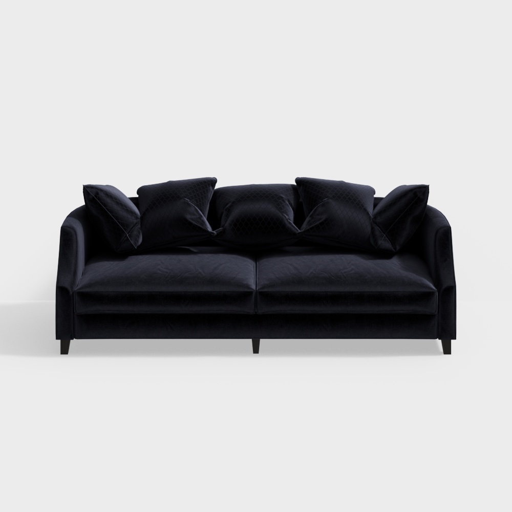 Velvet sofa(sofa)purple