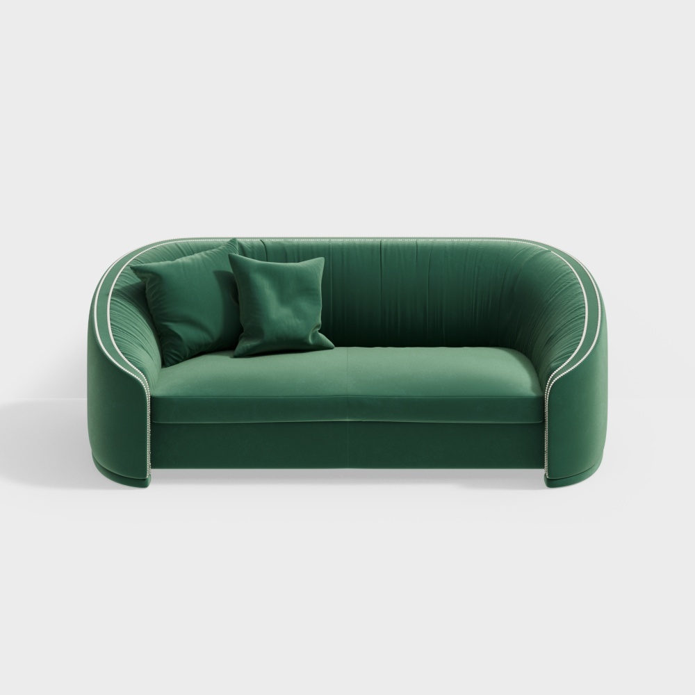 Velvet sofa (sofa)green