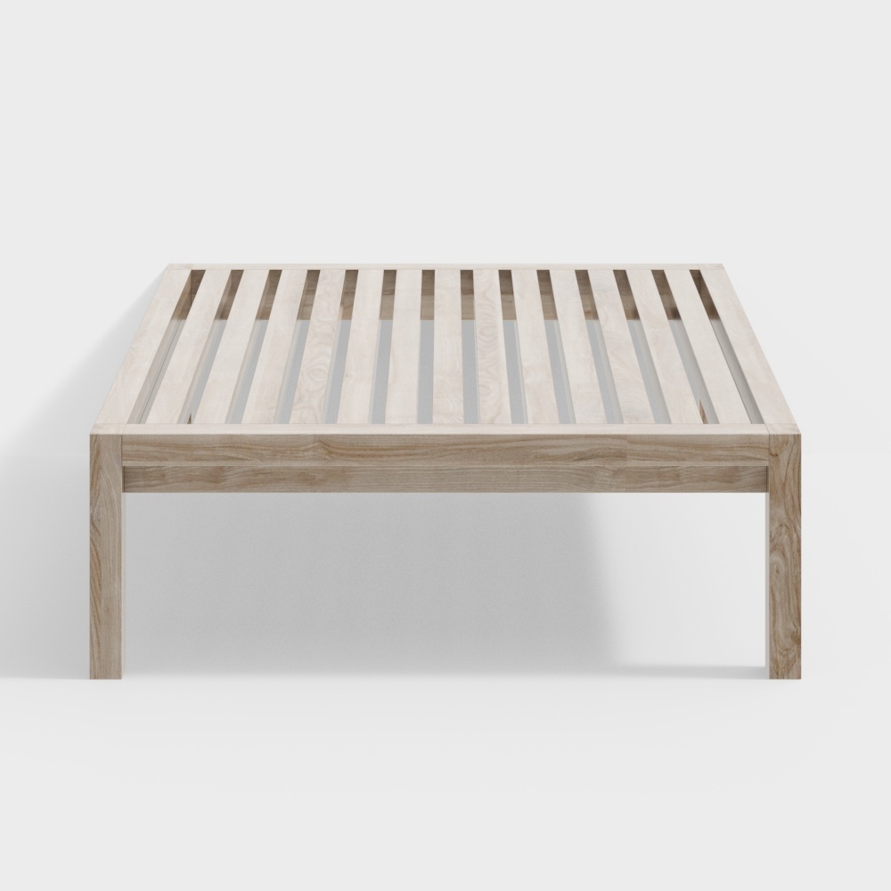 Table basse en bois contemporaine