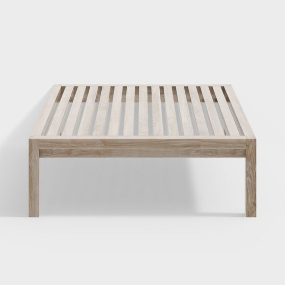 Table basse en bois contemporaine