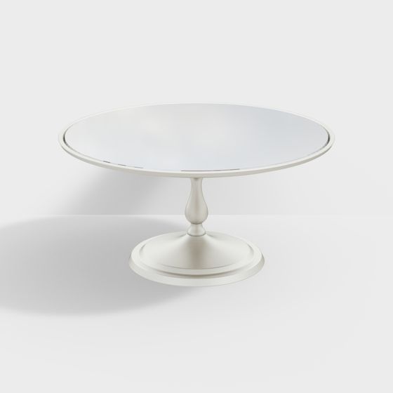 Elegant Round Table 3D model for Modern Design