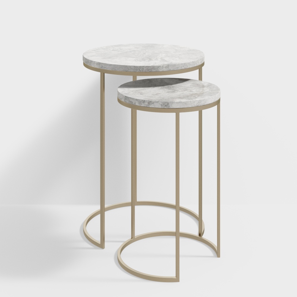 modern side table grey