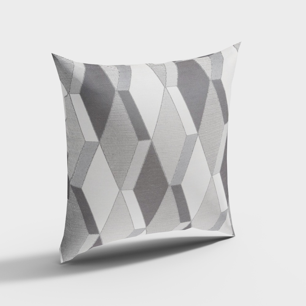 Geometric Pattern Pillow 3D model