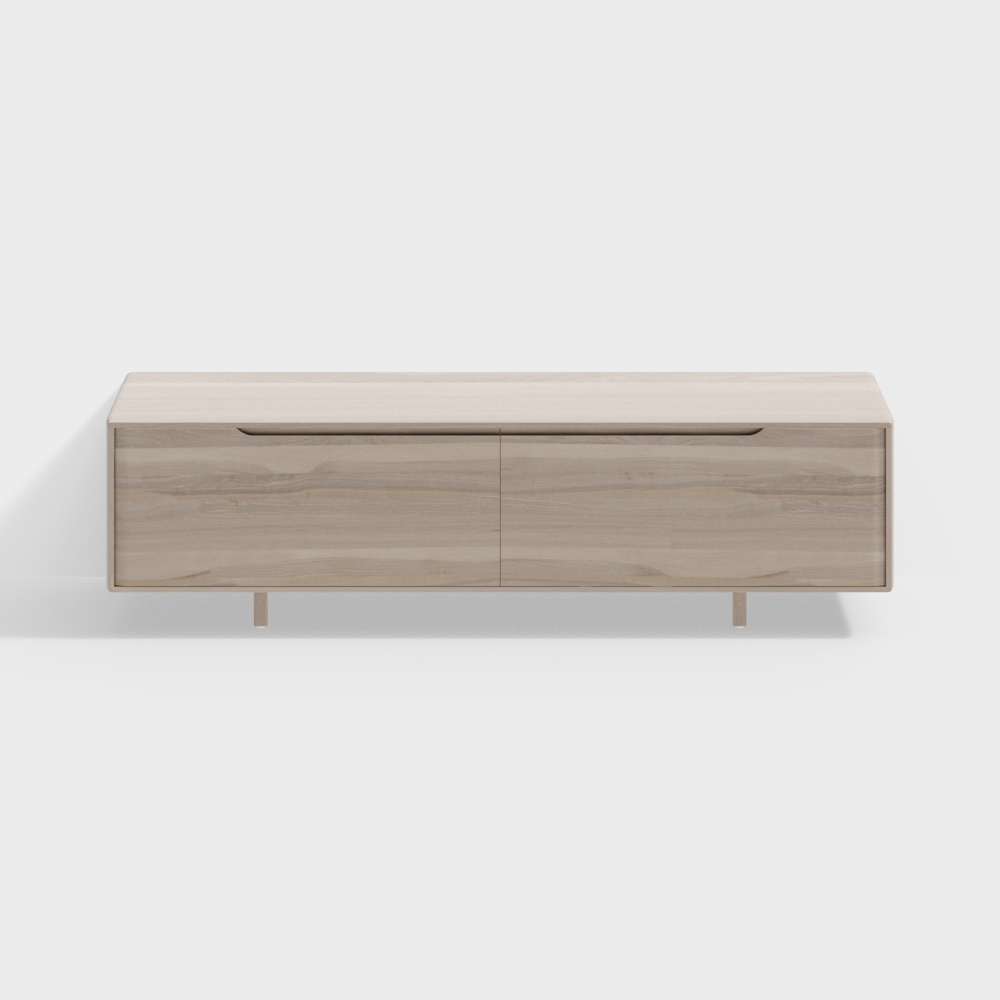 Minimalist TV Stand 3D Model
