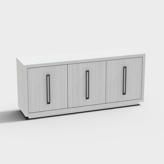 City Window Cabinet 3D model