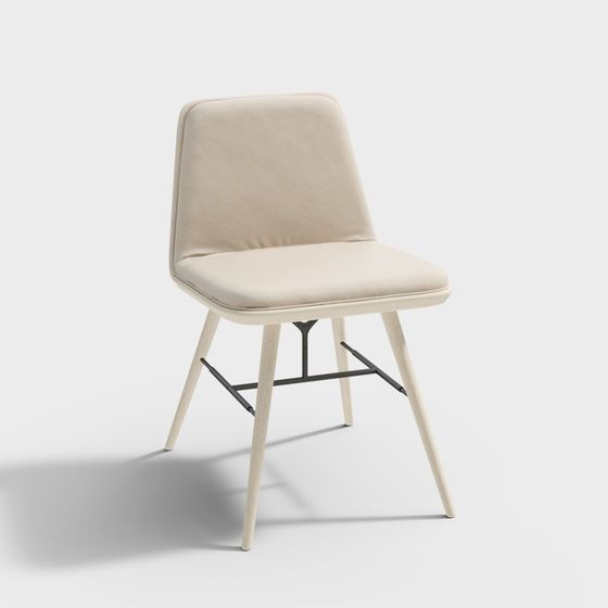 Eames Chair Low-Poly 3D model