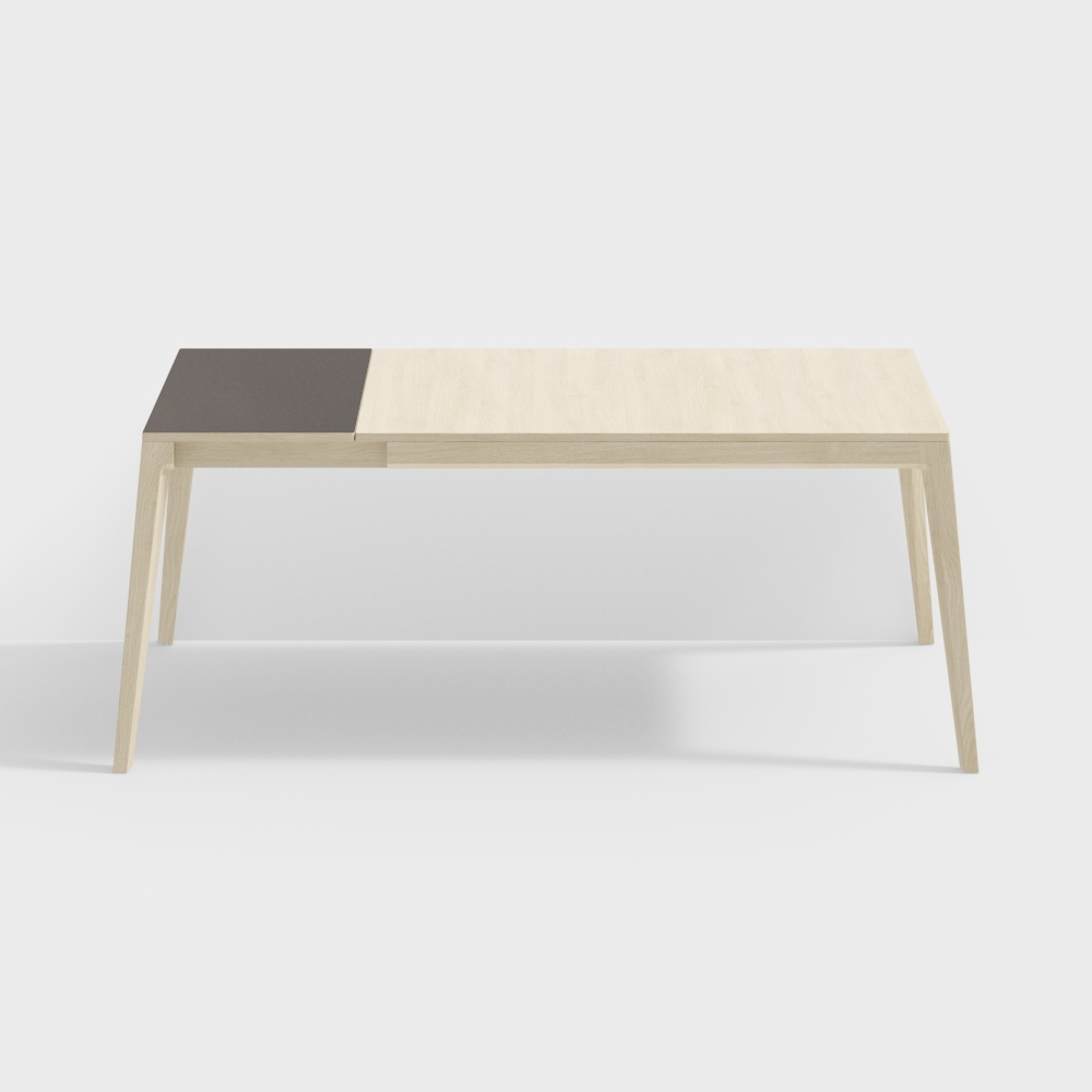 Split Table 3D model - Modern Minimalist Design