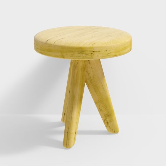 Forest Stool 3D model