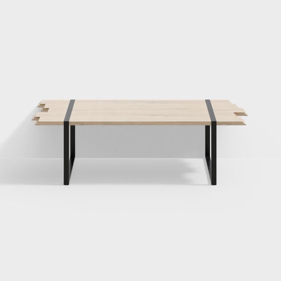 City Light Dining Table 3D model for Modern Spaces