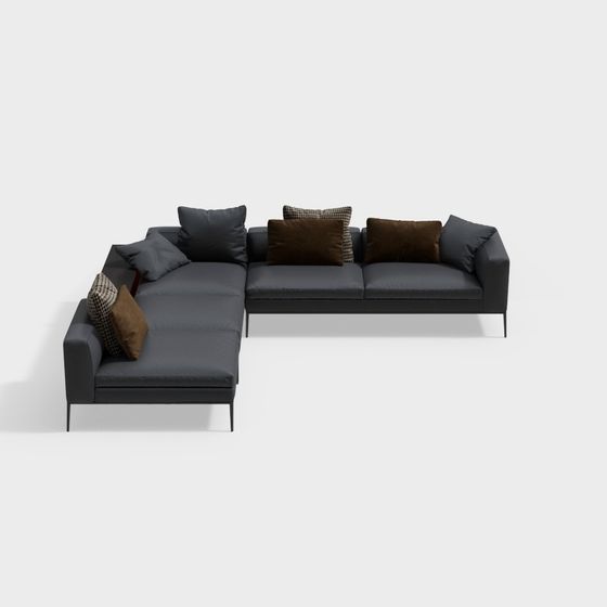Urban Comfort 3D model Sofa Design
