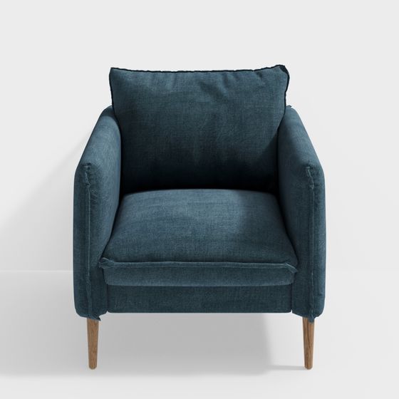 Cozy Corner Chair 3D model