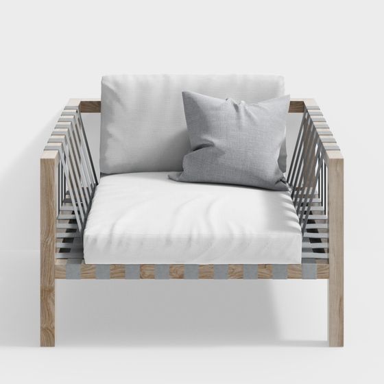 Urban Leisure Chair 3D model