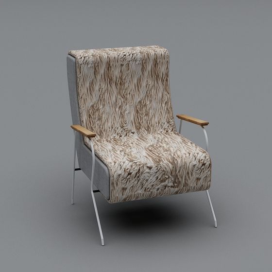 Stylish Low-Poly 3D Chair Model for Modern Homes