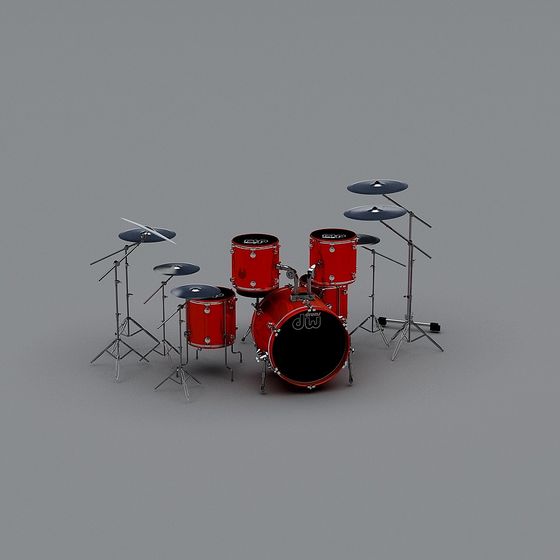 Kit de Batería 001_Drum kit 001