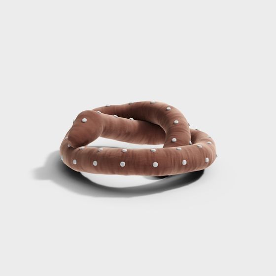 Twisted Knot 3D model for Artistic Creations