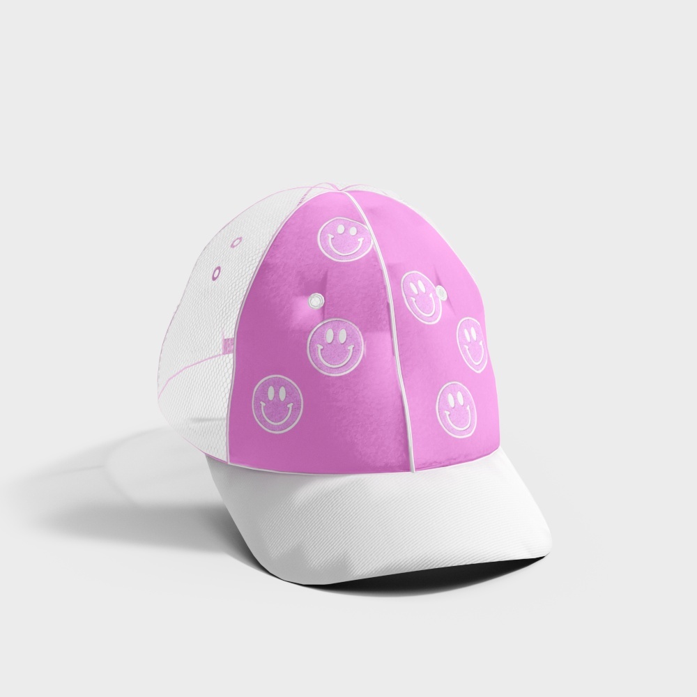 Modern magenta baseball cap