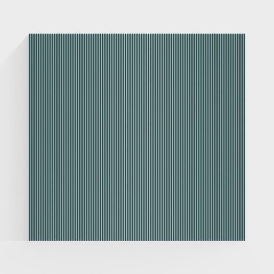 Elegant Striped Wall Panel 3D Model