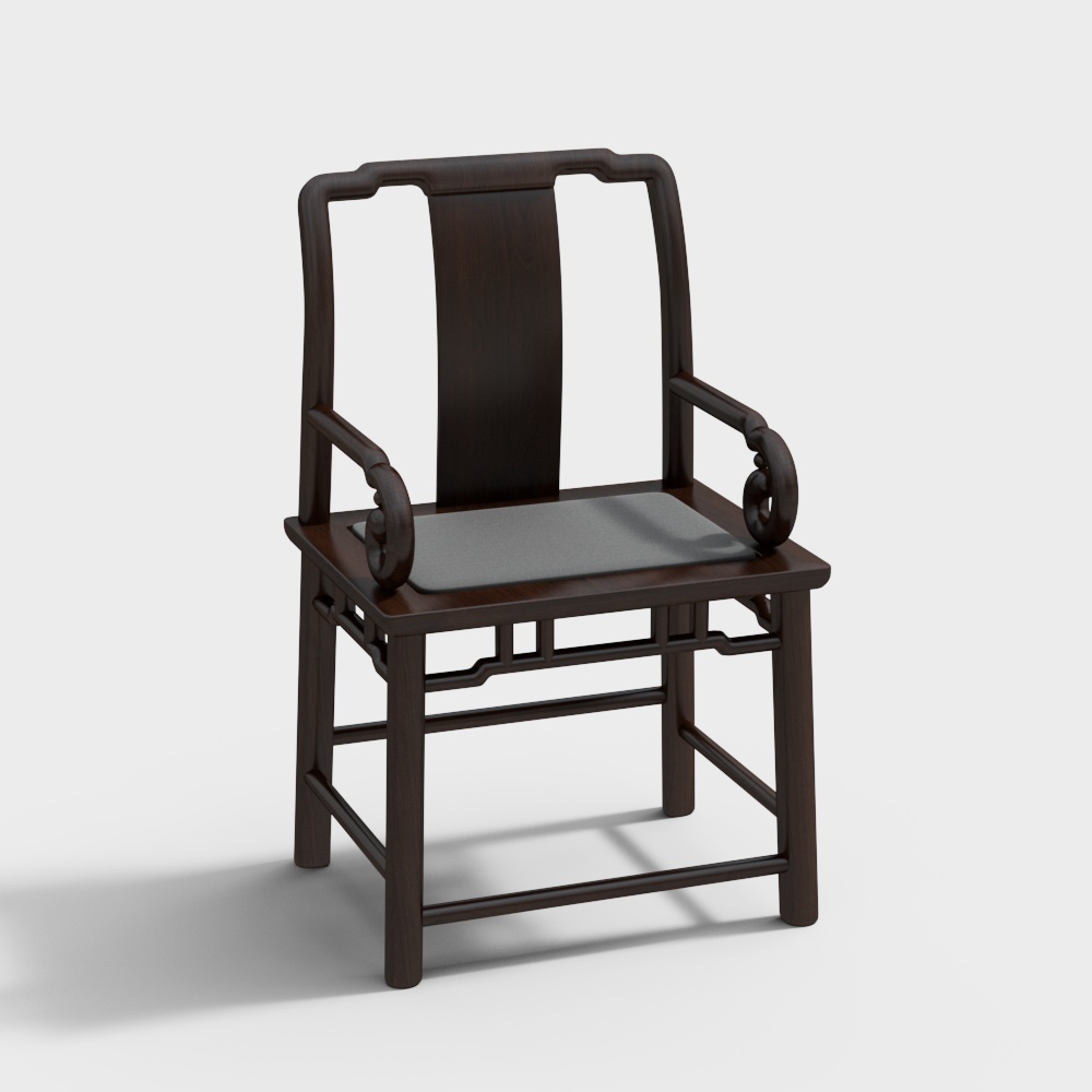 Chinese style wooden chair