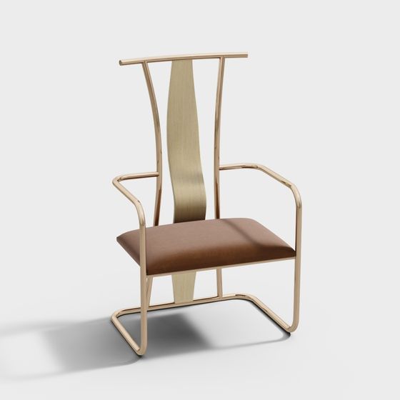 Urban Minimalist Chair 3D model