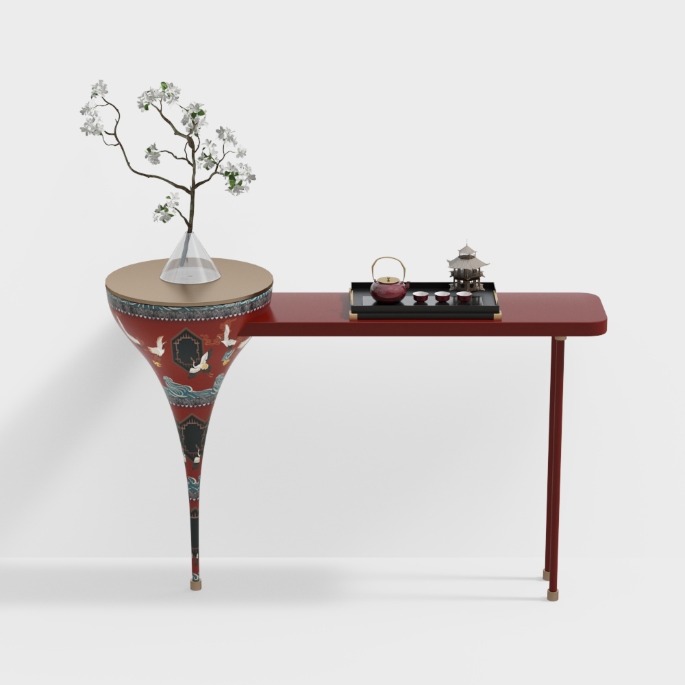 New Chinese style Chinese style viewing platform