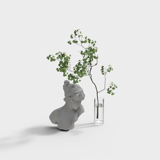 Tranquil Realm Low-Poly 3D Model