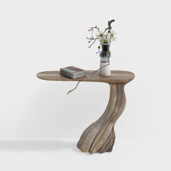 Natural Essence Side Table 3D model